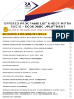 MITRA - Upliftment Programs - PDF