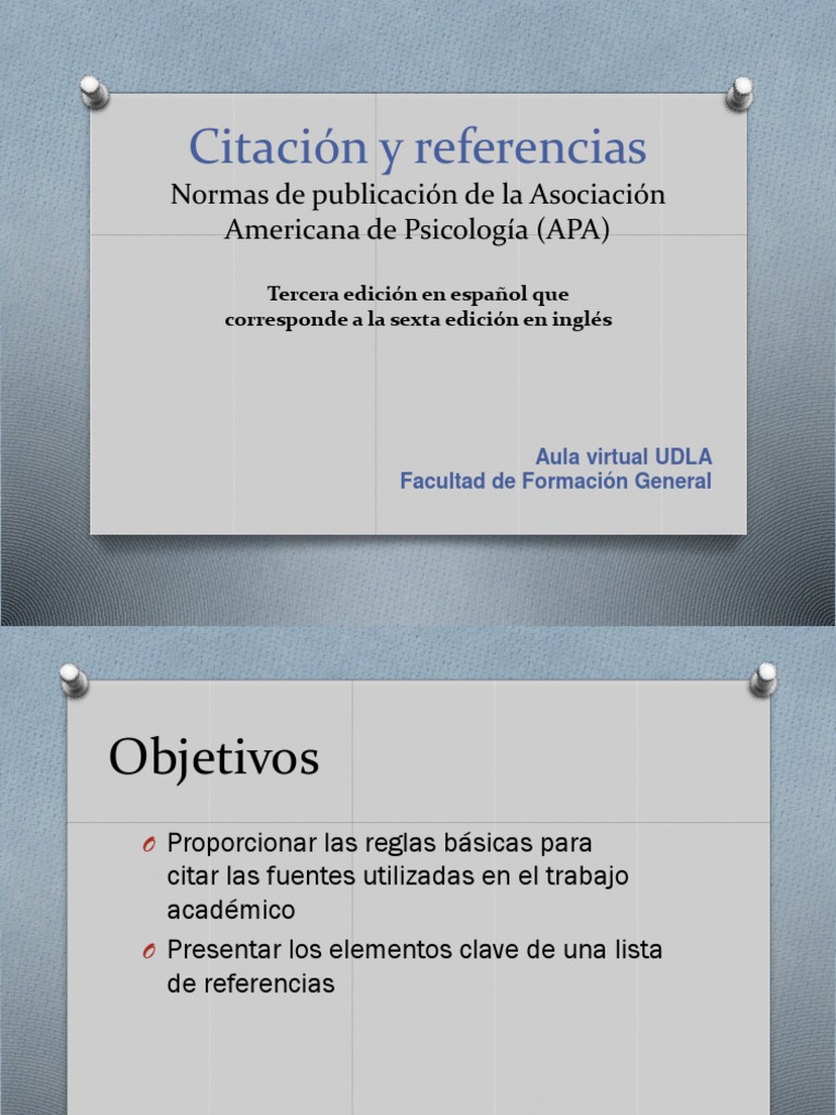 APA Citas Referencias Tablas Figuras PDF PDF Estilo apa Science