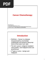 Cancer Chemotherapy