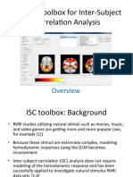 Matlab Toolbox For Inter-Subject Correlation Analysis