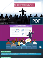 How to Give a Professional Presentation