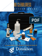 fluid cleanliness comparison guide DONALDSON