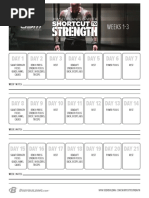 Jim Stoppani Shortcut To Shred Calendar PDF | PDF | Human Anatomy ...
