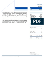 Vindhya Telelinks Ltd - Company Profile, Performance Update, Balance Sheet & Key Ratios - Angel Broking