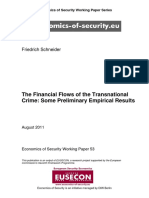 The Financial Flows of the Transnational Crime
