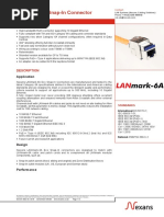 Lanmark-6A Snap-In Connector: Description