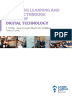 Enhancing Learning and Teaching Through The Use Of: Digital Technology