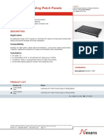 Lanmark-Of Sliding Patch Panels: Description