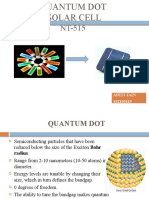 Advancements in Quantum Dot Solar Cells | PDF | Solar Cell | Photovoltaics