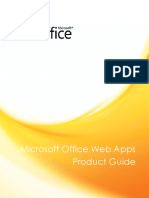 Microsoft Office Web Apps Product Guide - Final PDF