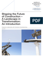 WEF Shaping The Future of Construction