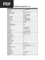 Galaxy S5 LTE (G900F) Application List