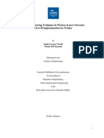 Dynamic Clustering Technique in Wireless Sensor Networks: Leach Implementation For Netsim