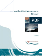 Bathurst Pest Bird Management Strategy
