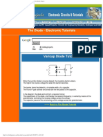 Varicap Diode Tutorial & Circuits - Varicap Diodes - Diodes - Electronic Hob