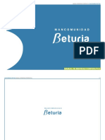 Manual Identidad Corporativa BETURIA PDF