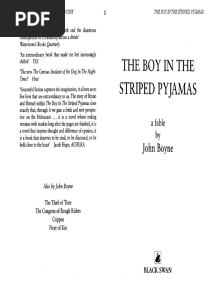 The Boy in The Striped Pajamas Full Text PDF