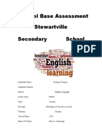 School Base Assessment Stewartville