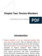 Chapter Two: Tension Members: Y.Boopathi-Lecturer/Civil