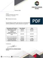 Cotizacion Conjunto Residencial La Pera PDF