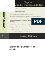 Attitudes, Emotions, and Ethics: © 2016 Cengage Learning. All Rights Reserved