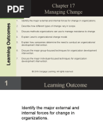 Managing Change: © 2016 Cengage Learning. All Rights Reserved