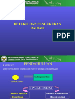 Deteksi Dan Pengukuran Radiasi