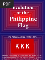 Evolution of The: Philippine Flag