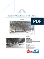 Factory Warehouse With Office
