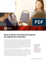 How To Find A Treatment Program For Opioid Use Disorder