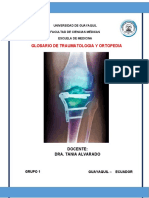 Glosario de traumatología y ortopedia