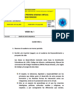 Guía de Trabajo 1 Semana Tercer Periodo