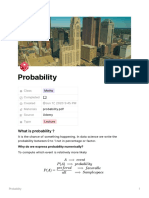 What Is Probability ?