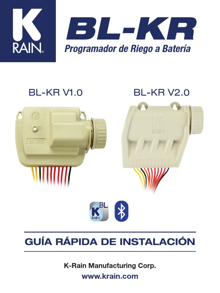 BL-KR Quick Installation Guide-Spanish | PDF | Bluetooth | Ios