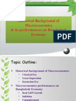 Historical Background of Macroeconomics & Its Performances On Bangladesh Economy