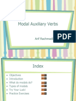 Module 5 - Modal Auxiliary Verbs