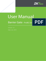 User Manual: Barrier Gate