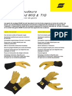 Gloves Curved Mig Et Tig FR