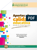 Libro Aportes A La Calidad Educativa Web PDF