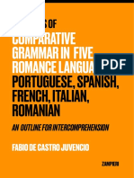 Comparative Grammar in Five Romance Languages:: Elements of