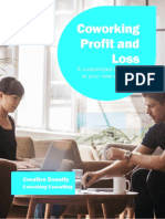 Sample Coworking Profit and Loss Report