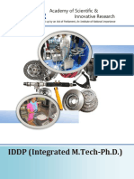 IDDP (Integrated M.Tech-Ph.D.)