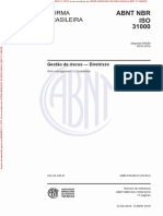 NBR ISO 31000 - 2018 - Gestão de Riscos