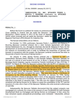 Petitioners vs. vs. Respondents: Second Division