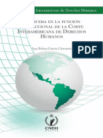 La Prueba en La Función Jurisdiccional de La Corte Interamericana de Derechos Humanos