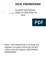 Mechanical Engineering