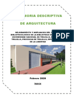 02 Memoria Descriptiva UNT - Arquitectura