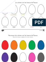 Sa T T 2546561 Reconocer Los Colores Con Los Huevos de Pascua Ficha de Actividad - Ver - 1 PDF