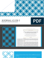 Journal Club 2: Presenter: Laura Pauline Kosasih