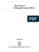 The Journal of Bangladesh Orthopaedic Society (JBOS)